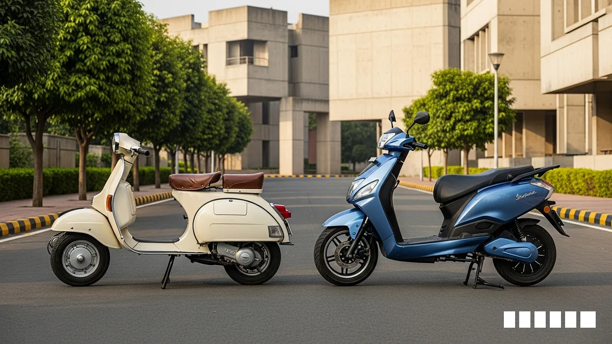 Petrol scooter vs low-speed EV in the Tricity: the real one-year cost, in rupees
